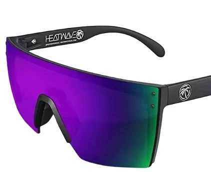Oversized Rimless Mirrored Sunglasses